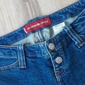 Levi's super low jeans